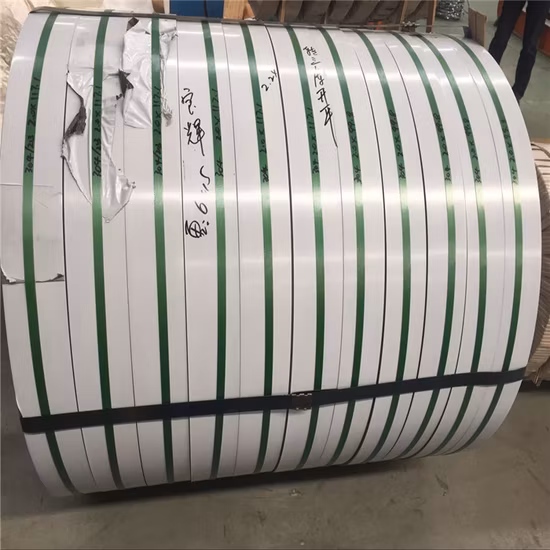 AISI Hot Sale kalt/warmgewalzt 321 304L 430 201 316 Edelstahlspule/-streifen niedriger Preis